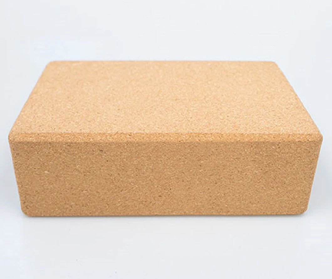 Wholesale High Quality Eco-Friendly Durable Cork Yoga Block, Yoga Wood Block