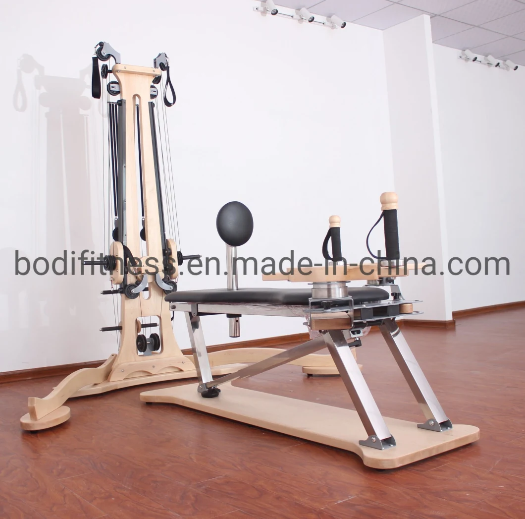 Factory Price Gym Fitness Studio Equipment Balance Body Yoga Exercise Pulley Tower Combination Unit -Pilates Equipment