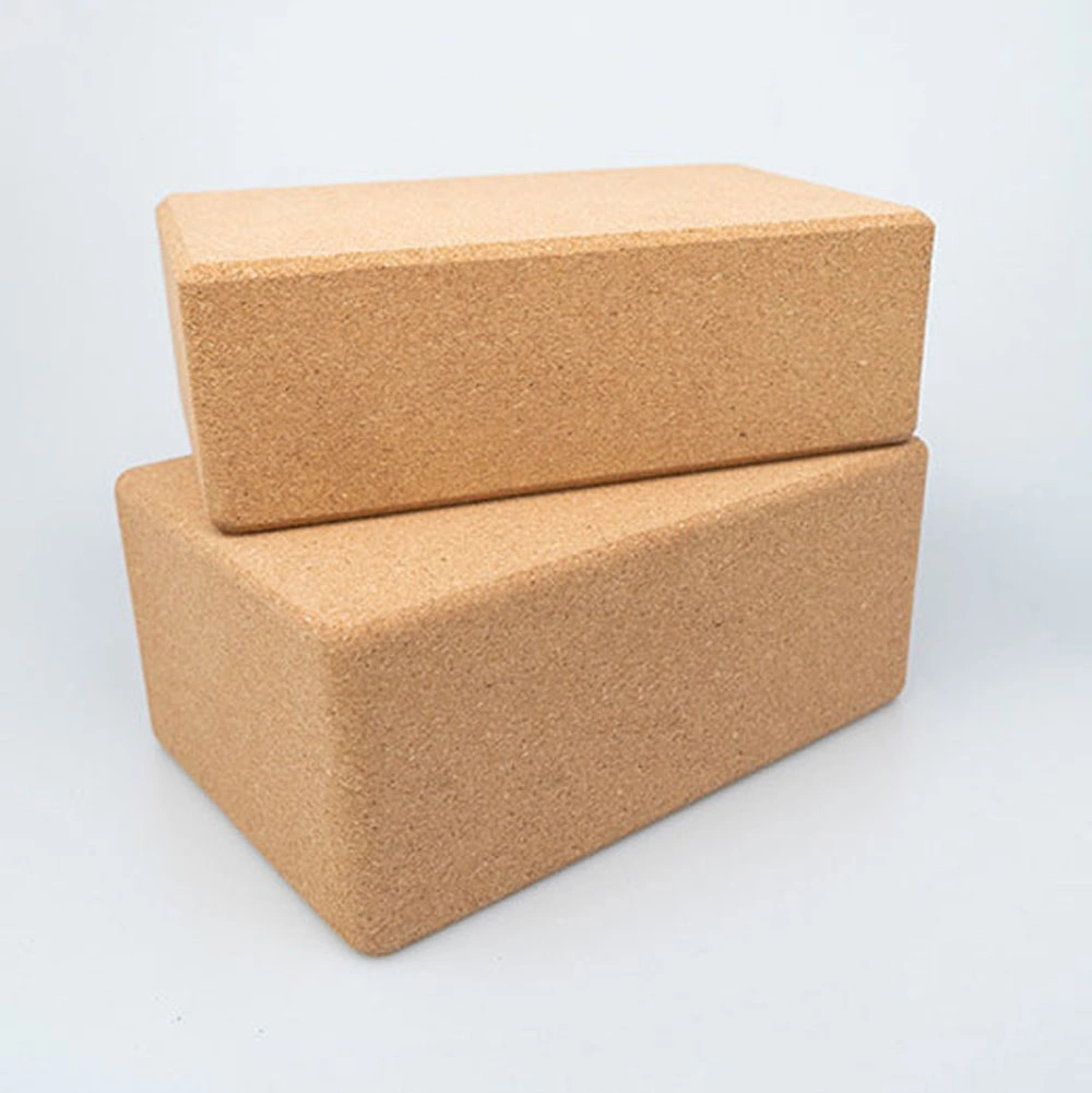 Wholesale High Quality Eco-Friendly Durable Cork Yoga Block, Yoga Wood Block