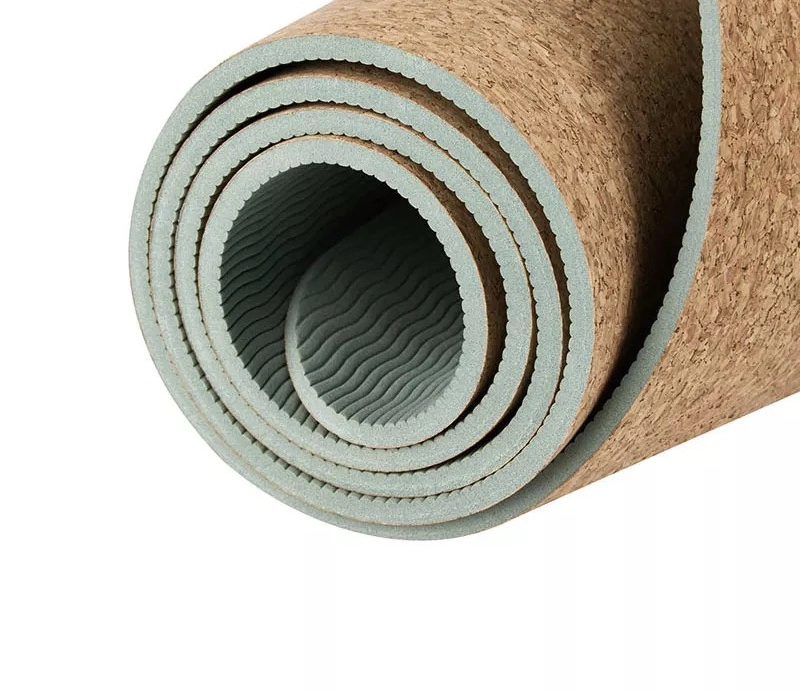 Eco Natural Rubber Yoga Cork Equipment