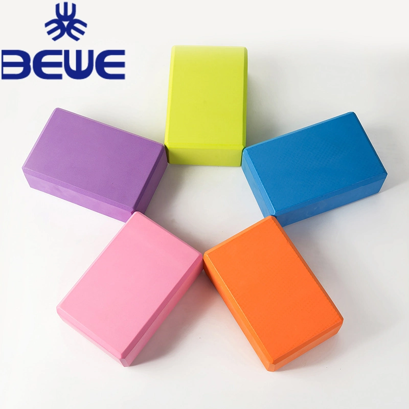 Wholesale Price Portable Fitness Multicolor Soft EVA Yoga Brick and Block