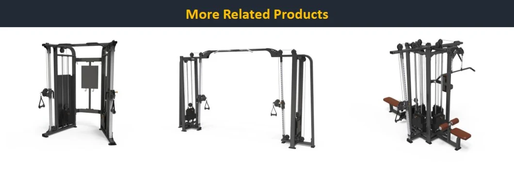 Commercial Gym Equipment Strength Machine 4-Stack Mobile Gym Free Weight Stack