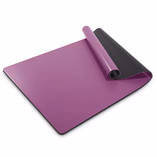 Weiche, bequeme Yogamatte aus PU-Leder und Naturkautschuk